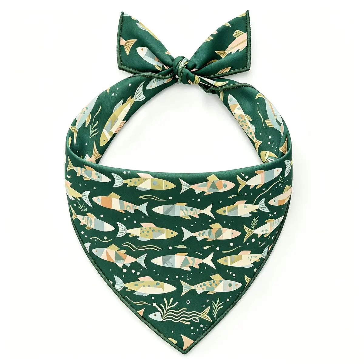 Sunny Day Bandana for Dogs & Cats — Sardine, M