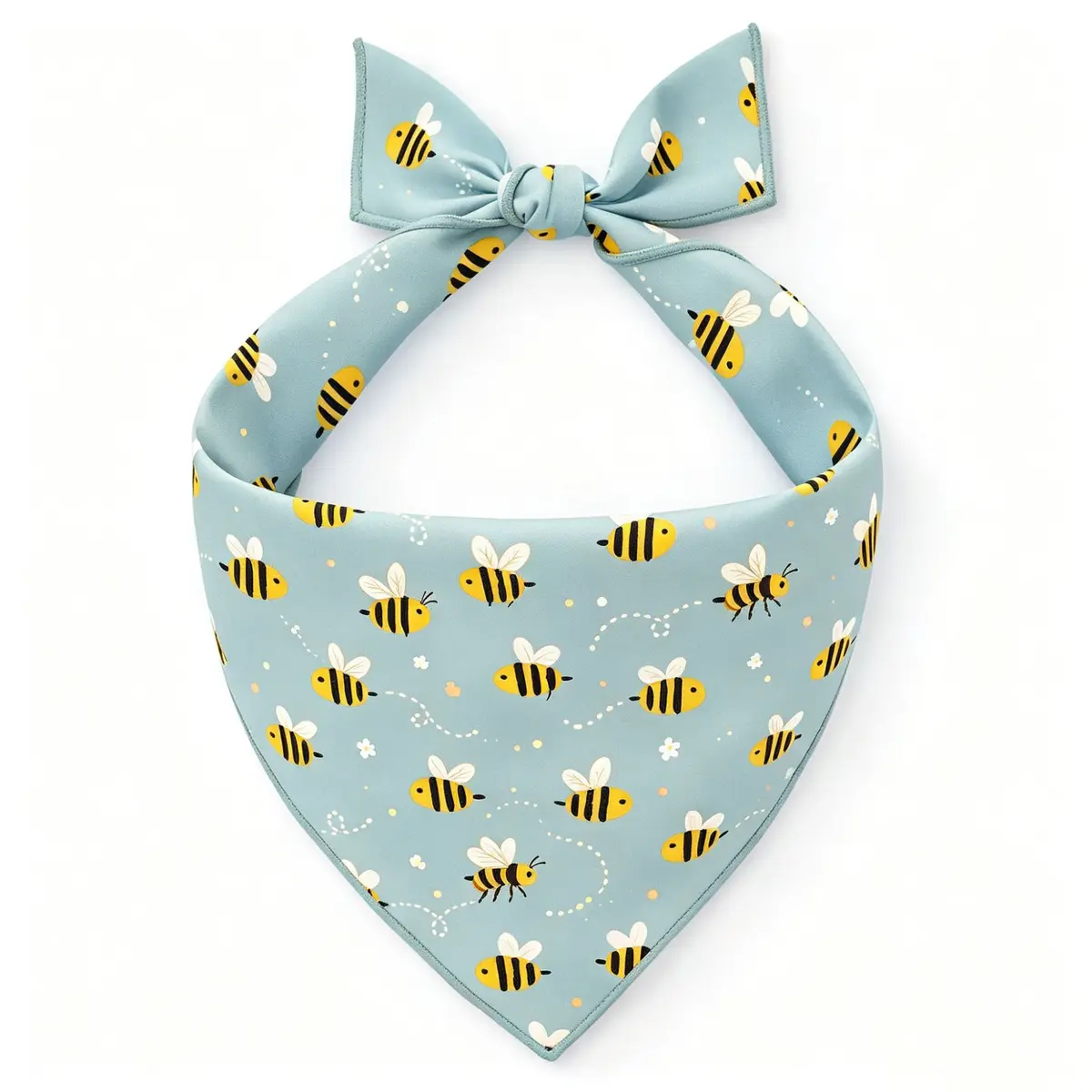 Sunny Day Bandana for Dogs & Cats — Bumblebee, M