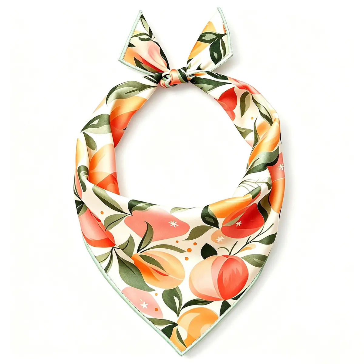 Sunny Day Bandana for Dogs & Cats — Peach, M